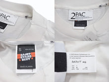 画像をギャラリービューアに読み込む, 新品未使用 SAINTMICHAEL セントマイケル 2PAC 半袖Tシャツ サイズL SM-HR8-0000-C15 ホワイト 中古 4b001573