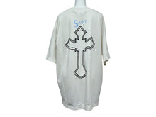 画像をギャラリービューアに読み込む, 新品未使用 SAINTMICHAEL セントマイケル 2PAC 半袖Tシャツ サイズL SM-HR8-0000-C15 ホワイト 中古 4b001574