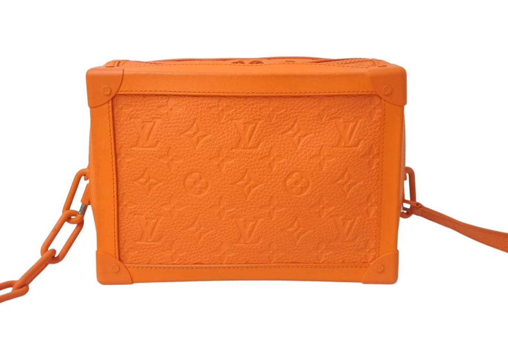 極美品 LOUIS VUITTON ルイヴィトン Virgil Abloh 19AW M55297 ソフトトランク MCA限定 ショルダーバッグ 中古 4b001577