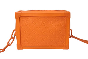 極美品 LOUIS VUITTON ルイヴィトン Virgil Abloh 19AW M55297 ソフトトランク MCA限定 ショルダーバッグ 中古 4b001577
