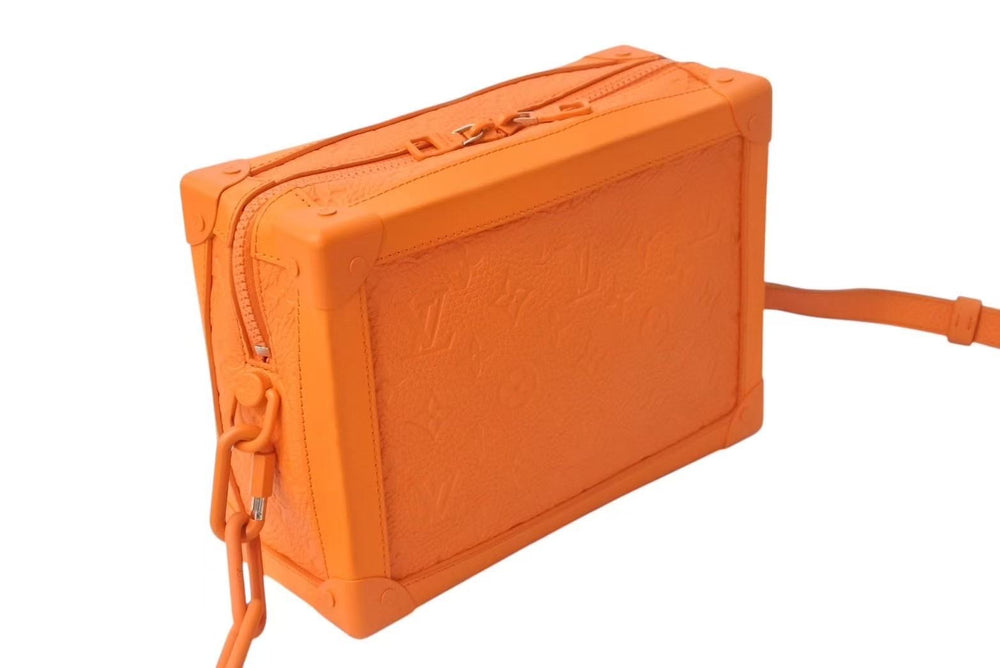 極美品 LOUIS VUITTON ルイヴィトン Virgil Abloh 19AW M55297 ソフトトランク MCA限定 ショルダーバッグ 中古 4b001577