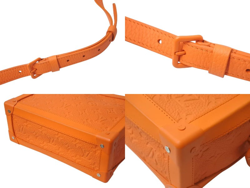 極美品 LOUIS VUITTON ルイヴィトン Virgil Abloh 19AW M55297 ソフトトランク MCA限定 ショルダーバッグ 中古 4b001577