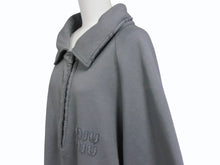 画像をギャラリービューアに読み込む, MIUMIU ミュウミュウ 23SS Garmentdye Cotton Sweatshirt ガーメントダイ コットンスウェットシャツ MJL914 サイズS 良品 中古 4b001583