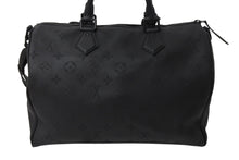 Load image into Gallery viewer, 新品同様 LOUIS VUITTON ルイヴィトン スピーディ P9 バンドリエール 40 ハンドバッグ M13916 モノグラム ウルトラブラック 中古 4b001590