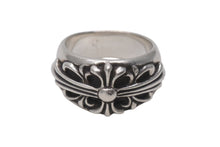 画像をギャラリービューアに読み込む, CHROME HEARTS クロムハーツ フローラルクロス リング 指輪 サイズ18号 重量約16.0g 1992/sterling刻印 シルバー 美品 中古 4b001593