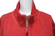 画像をギャラリービューアに読み込む, TRUE RELIGION トゥルー レリジョン TRACK SWEAT パーカー ORIGINAL TRBJ 56 コットン レッド ホワイト サイズXXXL 美品 中古 4b001607
