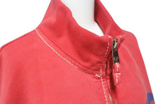 画像をギャラリービューアに読み込む, TRUE RELIGION トゥルー レリジョン TRACK SWEAT パーカー ORIGINAL TRBJ 56 コットン レッド ホワイト サイズXXXL 美品 中古 4b001607