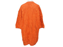 画像をギャラリービューアに読み込む, COOGI クージーニット 半袖 ポロシャツ 立体編み込み 3Dニット ハーフ ボタンRN74095 サイズ XL オレンジ 美品 中古 4b001608