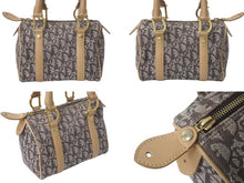 Load image into Gallery viewer, Christian Dior ディオール ハンドバッグ ミニボストン トロッター ブラウン スピーディ 20cm 美品 中古 4b001609