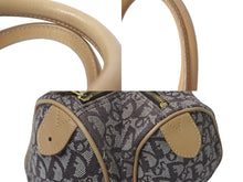 Load image into Gallery viewer, Christian Dior ディオール ハンドバッグ ミニボストン トロッター ブラウン スピーディ 20cm 美品 中古 4b001609