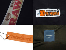 画像をギャラリービューアに読み込む, 新品未使用 RAW x INTERBREED インターブリード IB Hardware HEMP WICK LS Tee 長袖 ブラック 刺繍 バックプリント サイズXL 中古 4b001627