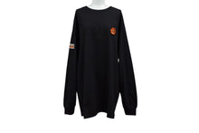 画像をギャラリービューアに読み込む, 新品未使用 RAW x INTERBREED インターブリード IB Hardware HEMP WICK LS Tee 長袖 ブラック 刺繍 バックプリント サイズXL 中古 4b001627