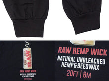 画像をギャラリービューアに読み込む, 新品未使用 RAW x INTERBREED インターブリード IB Hardware HEMP WICK LS Tee 長袖 ブラック 刺繍 バックプリント サイズXL 中古 4b001627
