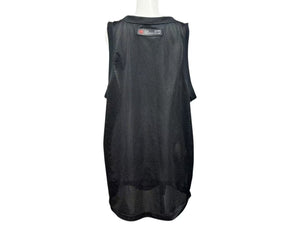ECKO Echo mesh tank top basketball jersey black quality display tag print disappears good condition used 4b001630