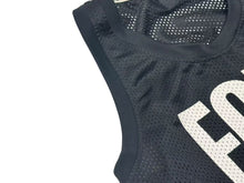 画像をギャラリービューアに読み込む, ECKO エコー メッシュ タンクトップ バスケットボール ジャージ ブラック 黒 品質表示タグ印字消え 美品 中古 4b001630