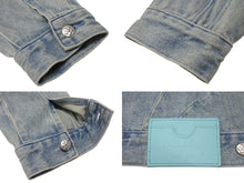 画像をギャラリービューアに読み込む, 極美品 VANDY THE PINK ヴァンディーザピンク RIDER DENIM JACKET ライダーデニムジャケット ポリエステル ライトブルー サイズL 中古 4b001634