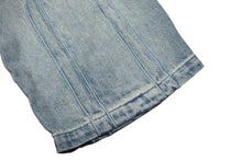 Load image into Gallery viewer, VANDY THE PINK ヴァンディーザピンク RIDER DENIM PANTS ライダーデニムパンツ ポリエステル ライトブルー サイズM 美品 中古 4b001635