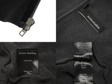 画像をギャラリービューアに読み込む, ENTIRE STUDIOS エンタイアースタジオ パーカー フーディー ブラック ジップアップ ES2106 サイズ L 美品 中古 4b001636