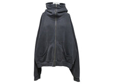 画像をギャラリービューアに読み込む, ENTIRE STUDIOS エンタイアースタジオ パーカー フーディー ブラック ジップアップ ES2106 サイズ L 美品 中古 4b001636