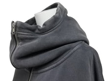 画像をギャラリービューアに読み込む, ENTIRE STUDIOS エンタイアースタジオ パーカー フーディー ブラック ジップアップ ES2106 サイズ L 美品 中古 4b001636