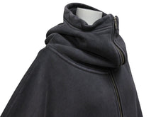 画像をギャラリービューアに読み込む, ENTIRE STUDIOS エンタイアースタジオ パーカー フーディー ブラック ジップアップ ES2106 サイズ L 美品 中古 4b001636