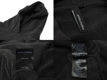 Load image into Gallery viewer, ENTIRE STUDIOS エンタイア スタジオ HEAVY HOOD ヘビー フーディ― ウォッシュド ブラック es2125 サイズ L 中古 4b001637