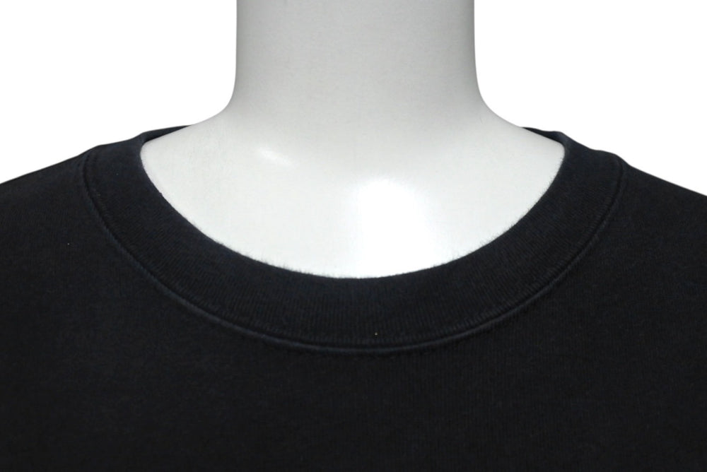 NIKE ナイキ over sized fit オーバーサイズ tシャツ コットン ロゴ刺繍 ブラック サイズ S FA9767-010 中古 4b001641