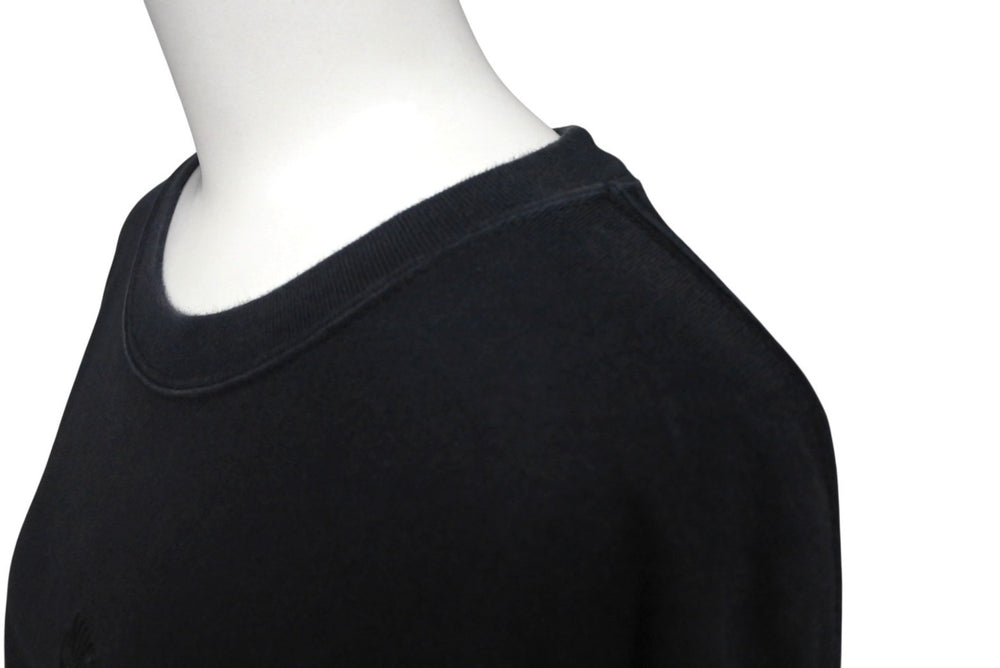 NIKE ナイキ over sized fit オーバーサイズ tシャツ コットン ロゴ刺繍 ブラック サイズ S FA9767-010 中古 4b001641