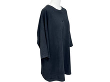 画像をギャラリービューアに読み込む, NIKE ナイキ over sized fit オーバーサイズ tシャツ コットン ロゴ刺繍 ブラック サイズ S FA9767-010 美品 中古 4b001640