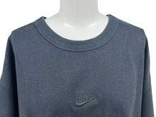 画像をギャラリービューアに読み込む, NIKE ナイキ over sized fit オーバーサイズ tシャツ コットン ロゴ刺繍 ブラック サイズ XL FA9767-010 中古 4b001641
