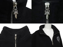 画像をギャラリービューアに読み込む, CHROME HEARTS クロムハーツ YKT U TARDY SWEEP HLF ZIP ダガーハーフジップフリース スウェット サイズS ホースシュー 美品 中古 4b001643