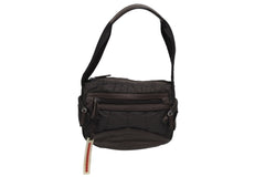 極美品 PRADA SPORTS プラダスポーツ ハンドバッグ 4VA473 ブラウン ナイロン レザー シルバー金具 中古 4b011463