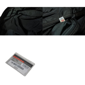 極美品 PRADA SPORTS プラダスポーツ ハンドバッグ 4VA473 ブラウン ナイロン レザー シルバー金具 中古 4b011463