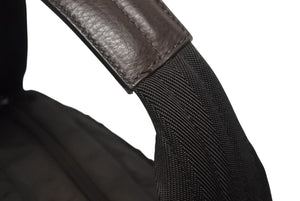 極美品 PRADA SPORTS プラダスポーツ ハンドバッグ 4VA473 ブラウン ナイロン レザー シルバー金具 中古 4b011463