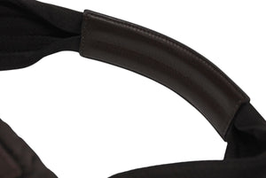 極美品 PRADA SPORTS プラダスポーツ ハンドバッグ 4VA473 ブラウン ナイロン レザー シルバー金具 中古 4b011463