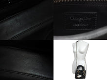 Load image into Gallery viewer, Christian Dior クリスチャンディオール レディディオール スワン ミニハンドバッグ 32-MA-0166 パテントレザー カナージュ 美品 中古 4b001647