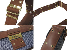 画像をギャラリービューアに読み込む, 極美品 Christian Dior クリスチャンディオール ストリートシック ワンショルダーバッグ 23-MA-1022 トロッター柄 ガリアーノ期 中古 4b001648