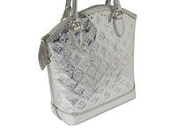 Load image into Gallery viewer, 極美品 LOUIS VUITTON ルイヴィトン ロックイット ハンドバッグ M95449 モノグラム ミロワール シルバー 中古 4b001650