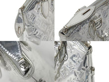 Load image into Gallery viewer, 極美品 LOUIS VUITTON ルイヴィトン ロックイット ハンドバッグ M95449 モノグラム ミロワール シルバー 中古 4b001650