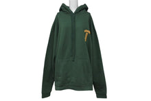 画像をギャラリービューアに読み込む, 極美品 CHROME HEARTS クロムハーツ プルオーバーフーディー パーカー サイズXL アーチロゴ ダークグリーン オレンジ シルバー925 中古 4b001659