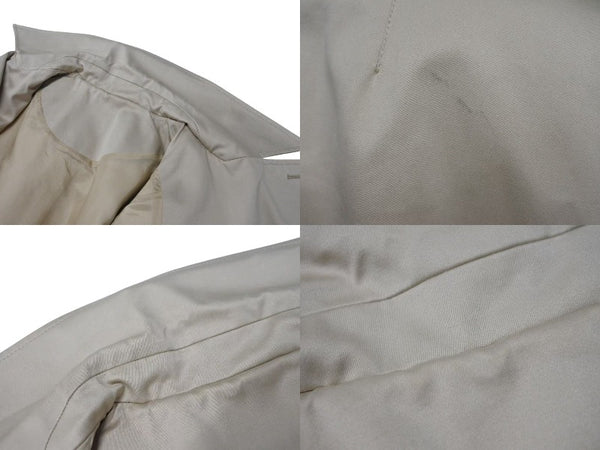 1017 ALYX 9SM アリクス 21SS ダブルブレスト スリーブレストレンチコート AAMOU0218FA01 サイズ44 ベージュ 美品 中古 4b001661