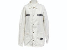 画像をギャラリービューアに読み込む, NEIGHBORHOOD ネイバーフッド ジャケット COVERALL.CW ワークジャケット 192ARNH-JKM01 ホワイト サイズM 美品 中古 4b001663