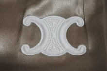 画像をギャラリービューアに読み込む, CELINE セリーヌ エディ期 トリオンフ シルク レディース パンツ サイズ 40 ゴールド 2P870199Q 中古 4b001664