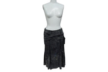 Load image into Gallery viewer, DIESEL ディーゼル Black O-Venus Midi Skirt ミディスカート 00E8M200082-BF03 コットン ブラック サイズM 美品 中古 4b001666