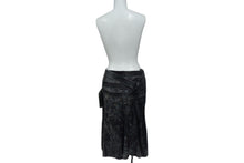 Load image into Gallery viewer, DIESEL ディーゼル Black O-Venus Midi Skirt ミディスカート 00E8M200082-BF03 コットン ブラック サイズM 美品 中古 4b001666