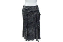 Load image into Gallery viewer, DIESEL ディーゼル Black O-Venus Midi Skirt ミディスカート 00E8M200082-BF03 コットン ブラック サイズM 美品 中古 4b001666