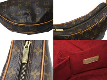 画像をギャラリービューアに読み込む, 極美品 LOUIS VUITTON ルイヴィトン クロワッサンMM ワンショルダーバッグ M51512 モノグラム PVC レザー ブラウン 中古 4b001669