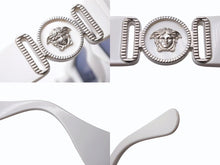 画像をギャラリービューアに読み込む, GIANNI VERSACE ジャンニヴェルサーチ サングラス アイウェア 414/B メデューサ ホワイト シルバー 美品 中古 4b001677