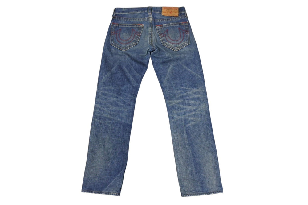 TRUE RELIGION OLD BOBBY Straight Denim Pants Jeans 027-099881 Indigo Size 29 Good Condition Used 4b001683