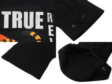 Load image into Gallery viewer, TRUE RELIGION トゥルーレリジョン Raglan Ripstop Zip Up ラグラン リップストップ ジップアップ ブルゾン ジェットブラック サイズM 美品 中古 4b001685